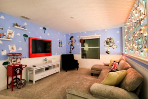 Themed 5BD Home Movie and Game Room 4726